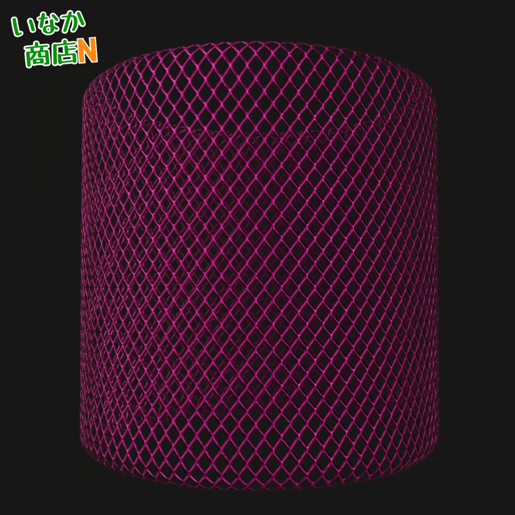 【シームレス軽量128~1K~4K】Diamond-mesh_Material!ダイヤモンドメッシュ ( 金属 / メッシュ )【SBSAR付 パラメーター 92種類】