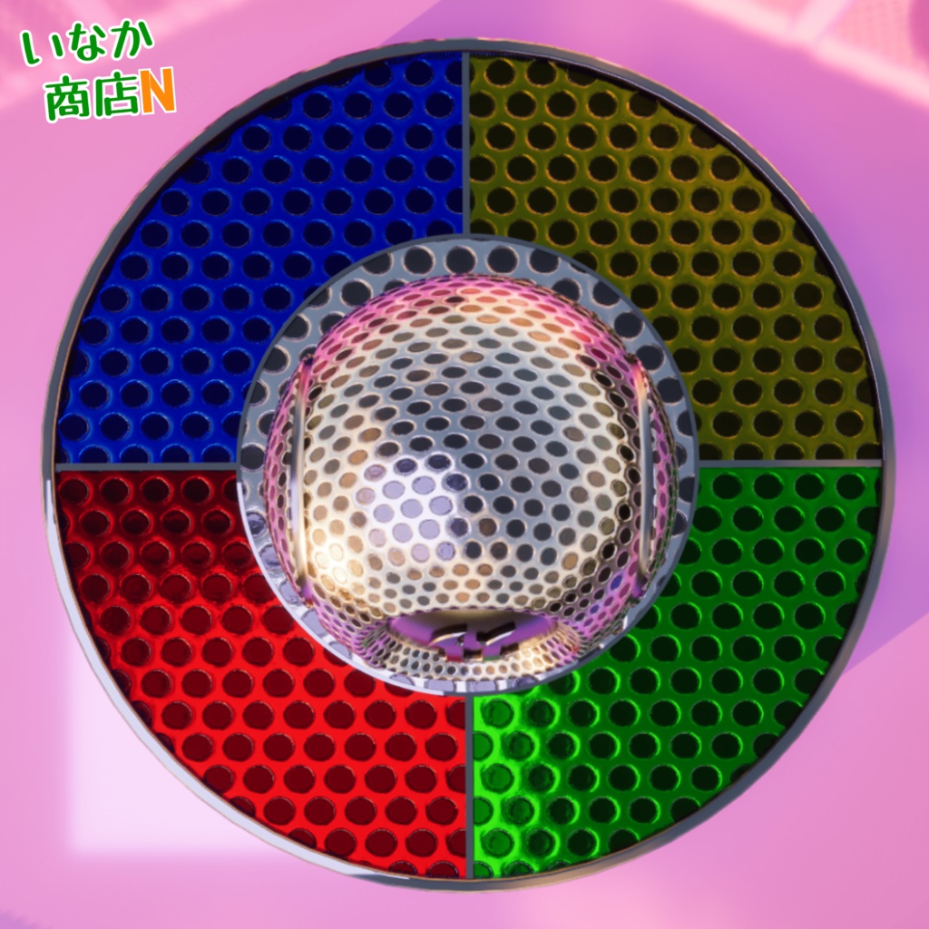 【シームレス軽量128~1K~4K】Punching-Metal-Plate_Material!パンチングメタル ( 金属 / メッシュ )【SBSAR付 パラメーター 92種類】