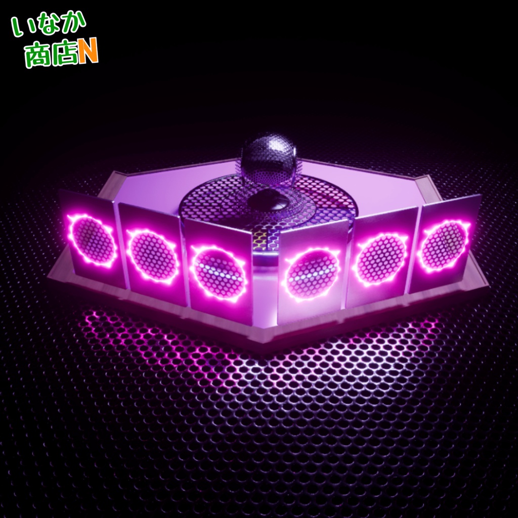 【シームレス軽量128~1K~4K】Punching-Metal-Plate_Material!パンチングメタル ( 金属 / メッシュ )【SBSAR付 パラメーター 92種類】