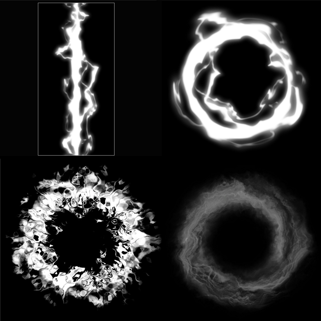 【128~1K~2K】VFX Texture Collection_Vol.02【286種】