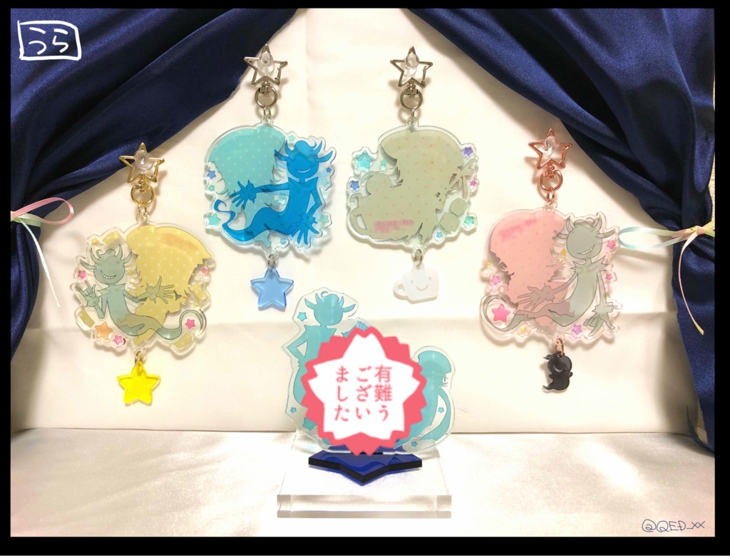 神様アクリルキーホルダー