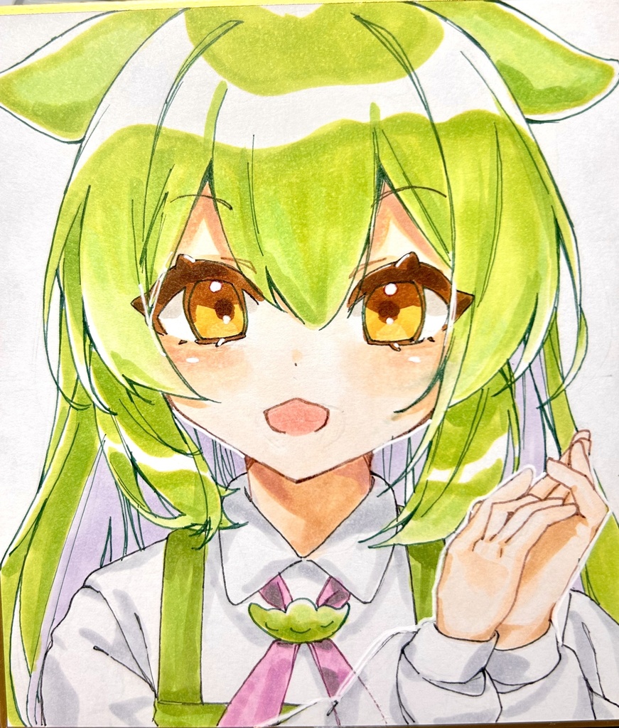 ずんだもん_小色紙