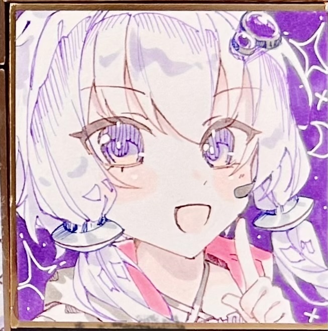 結月ゆかりさん＿豆色紙
