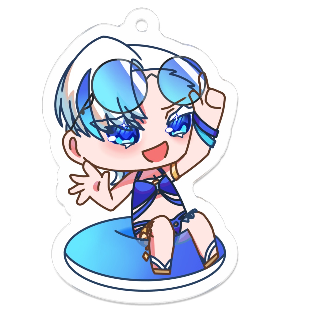 【vol.1】さまーばけーしょん！アクリルキーホルダー　リーク・ライト