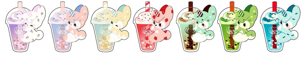 new葡萄とマスカット!オリジナル🍹🐰アクキー