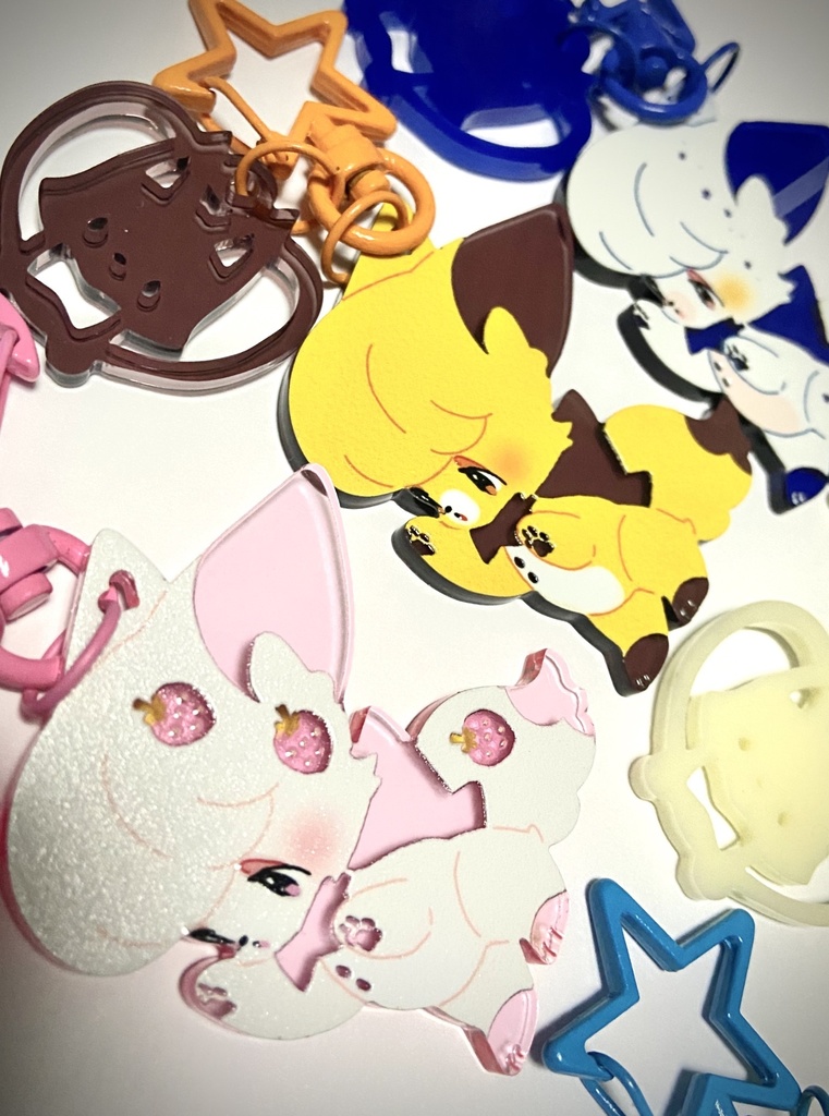 コンコン🦊🐾アクキー