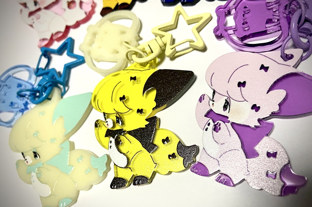 コンコン🦊🐾アクキー