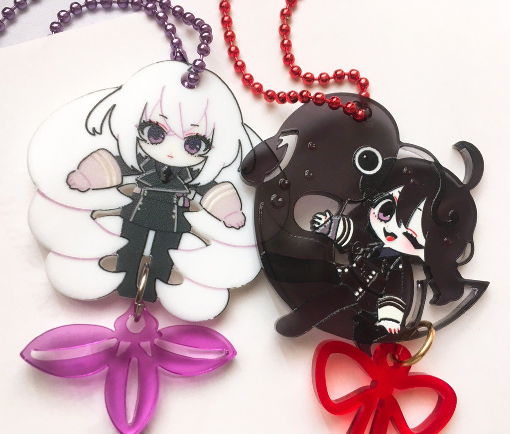 紋イメージずおばみアクキー