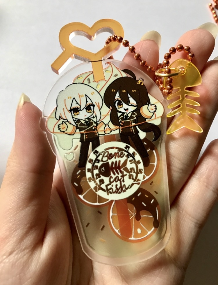 ずおばみドリンクアクキー(一兄と一緒new!)