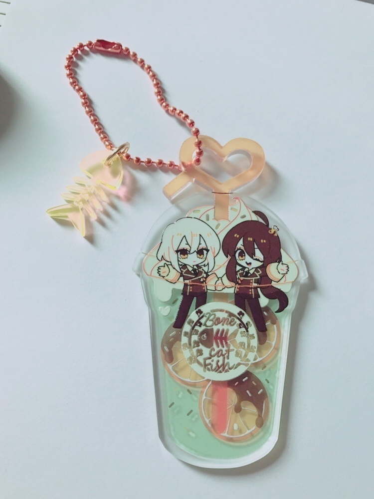 ずおばみドリンクアクキー(一兄と一緒new!)