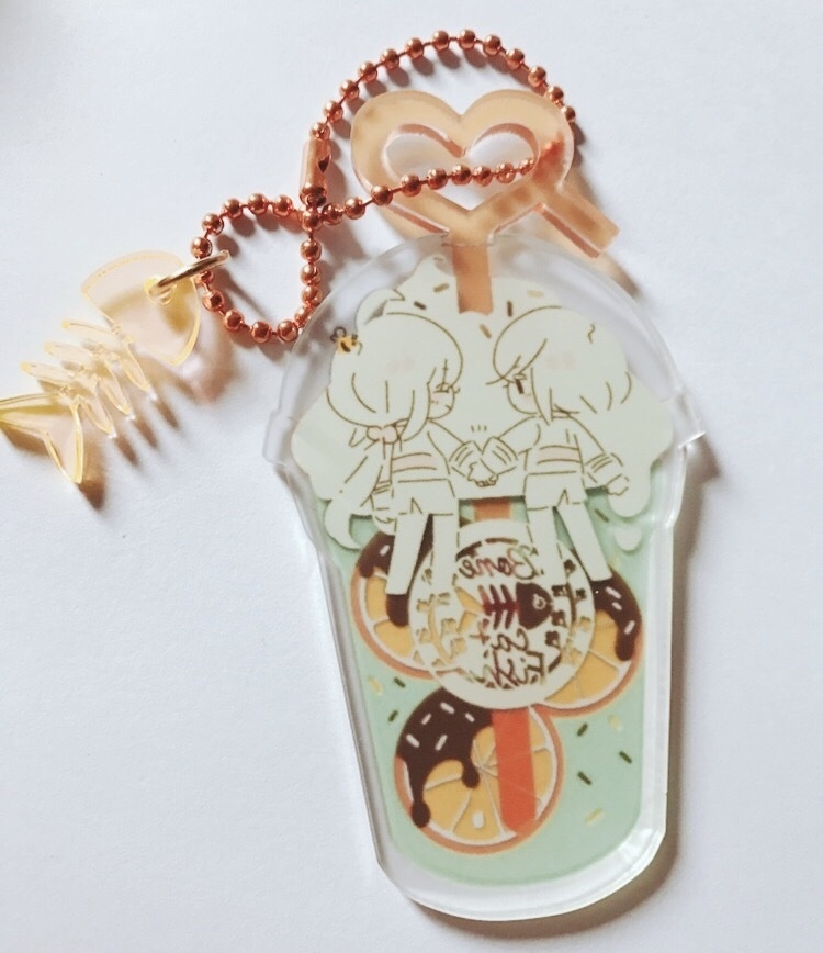 ずおばみドリンクアクキー(一兄と一緒new!)