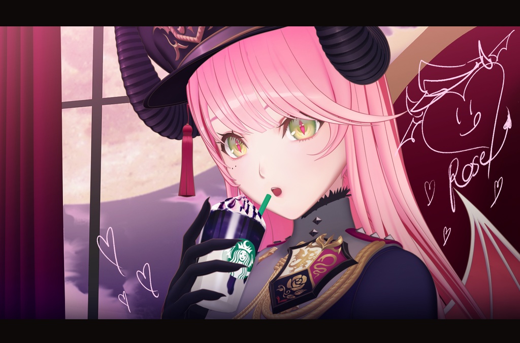 【3D小物】魔界のフラペチーノ