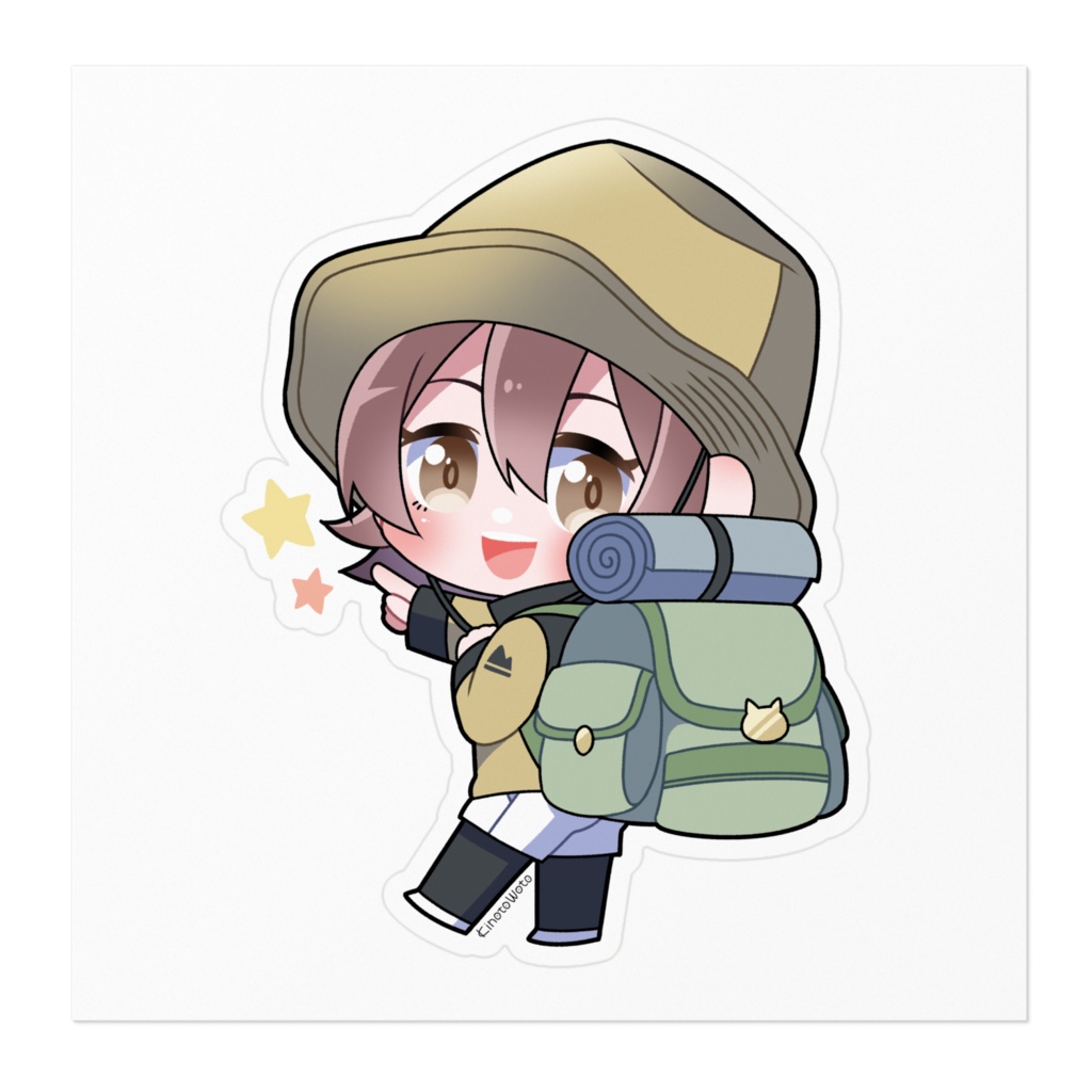 ハイキングガール/ステッカー