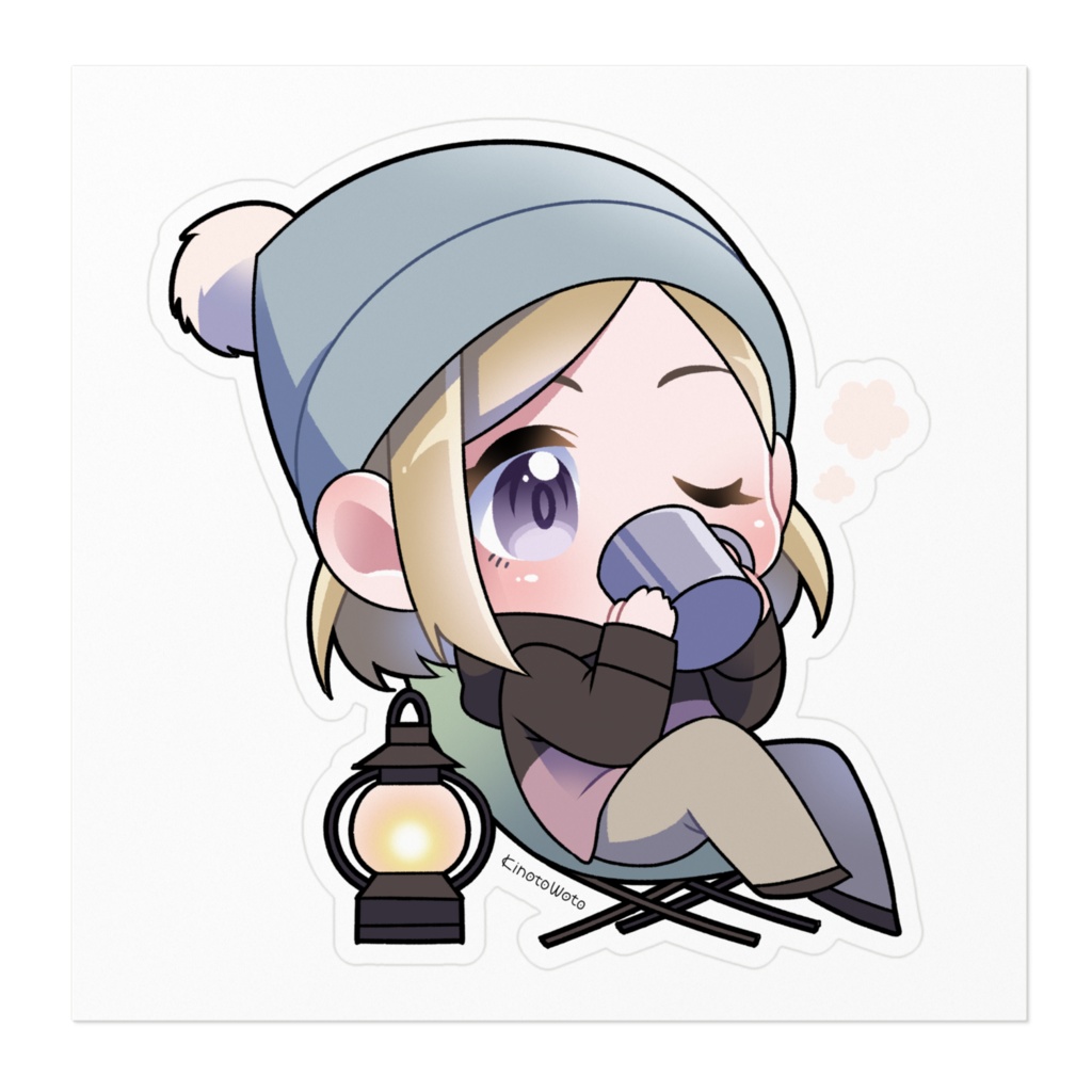 キャンプガール/ステッカー