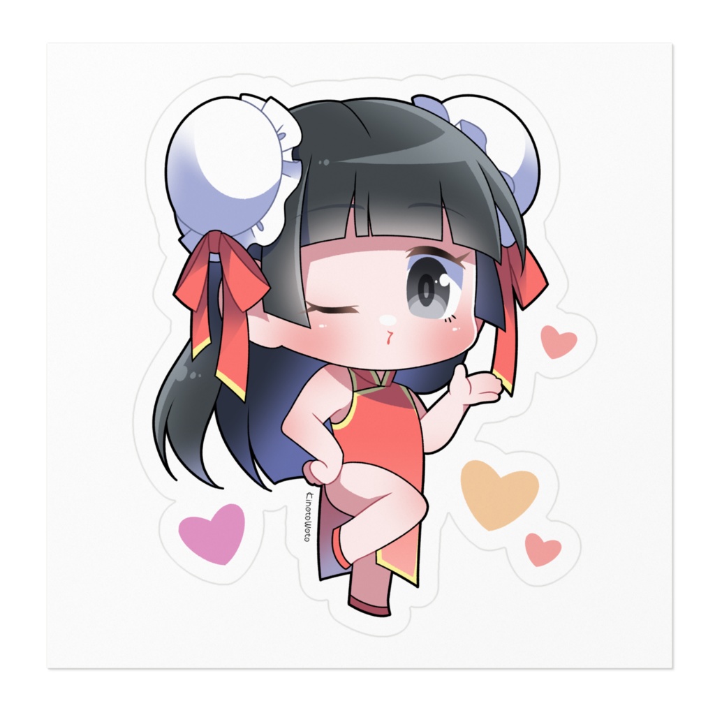 チャイナガール-01/ステッカー