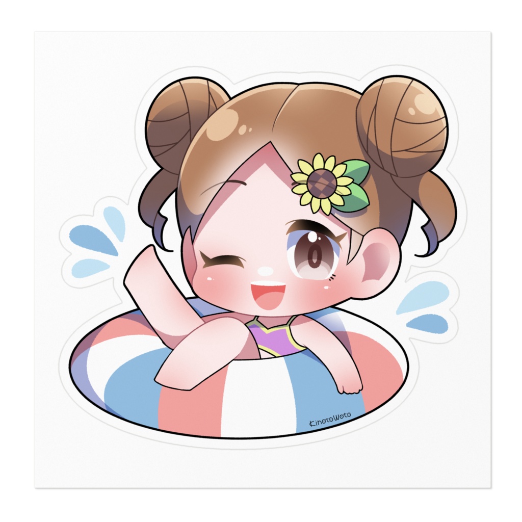 サマーガール/ステッカー