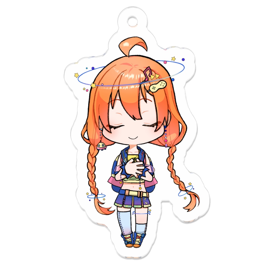【どせいりとちゃん】アクリルキーホールダー