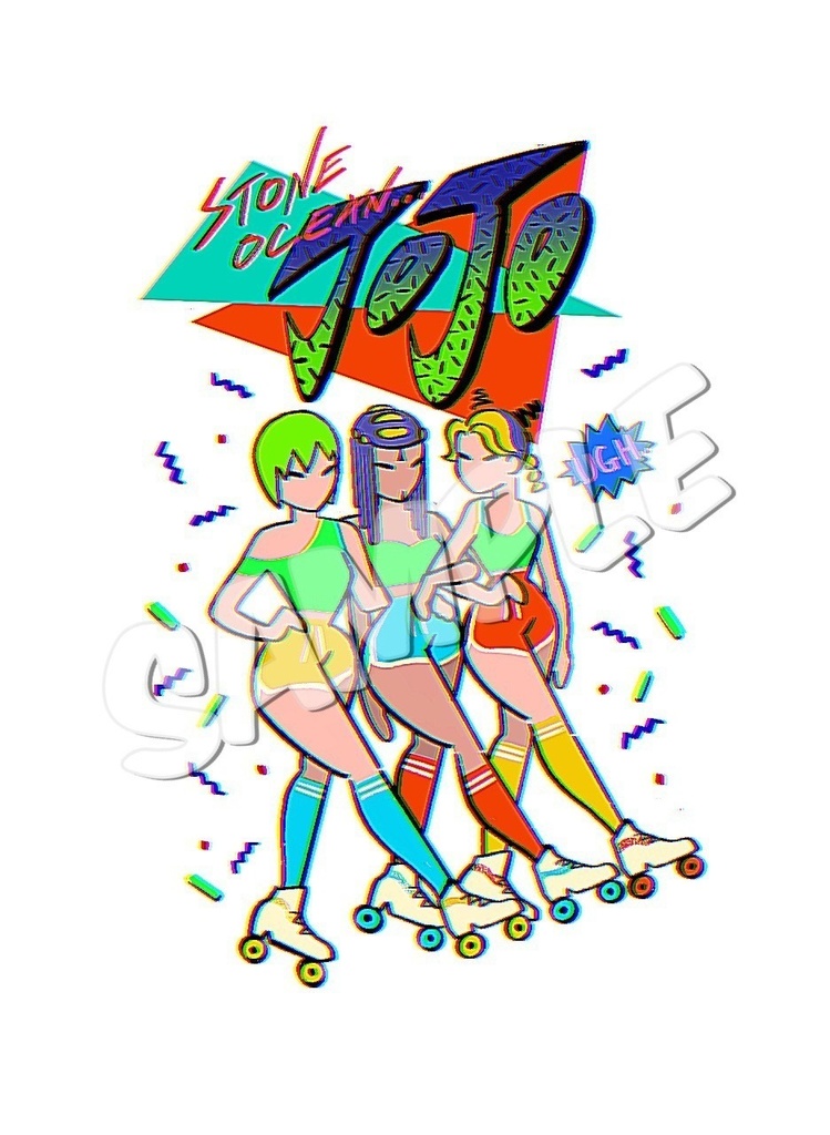 80's JOJO6 girls Tシャツ