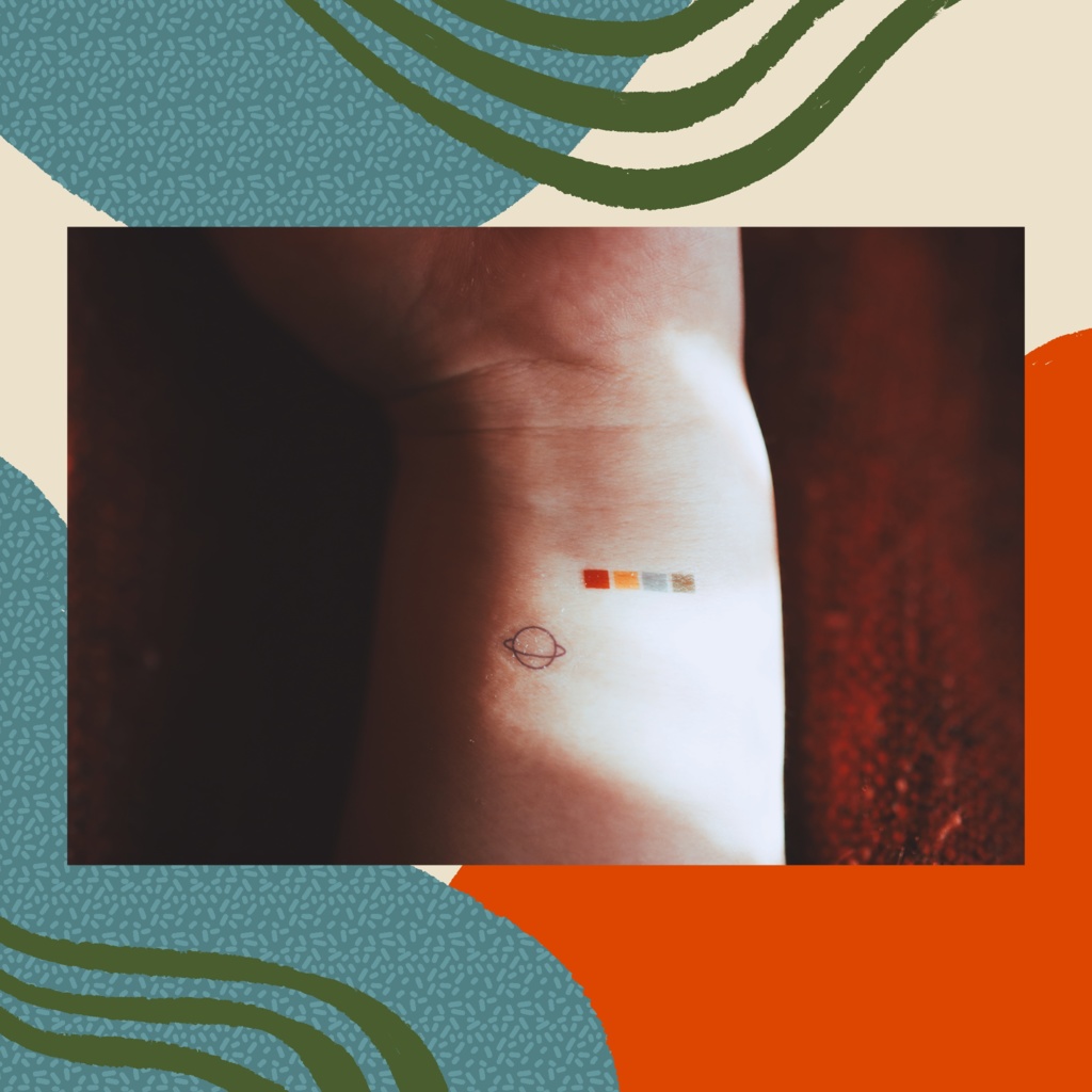 ミニタトゥーシール【シンプルモチーフ】