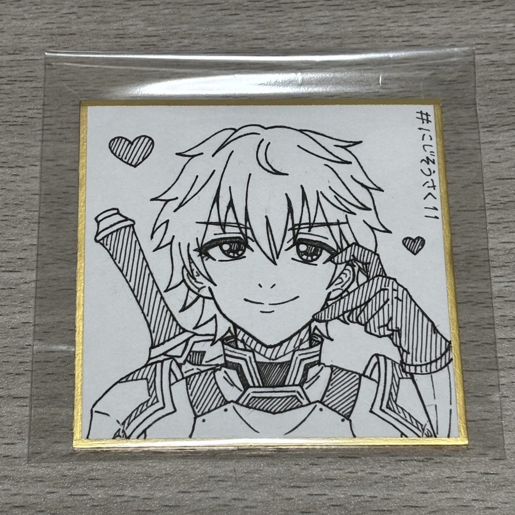 エクス･アルビオ ミニ色紙