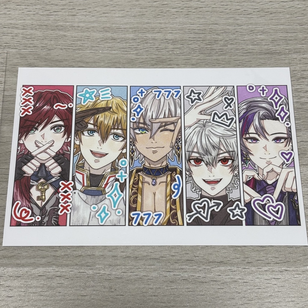 にじさんじ ポストカード