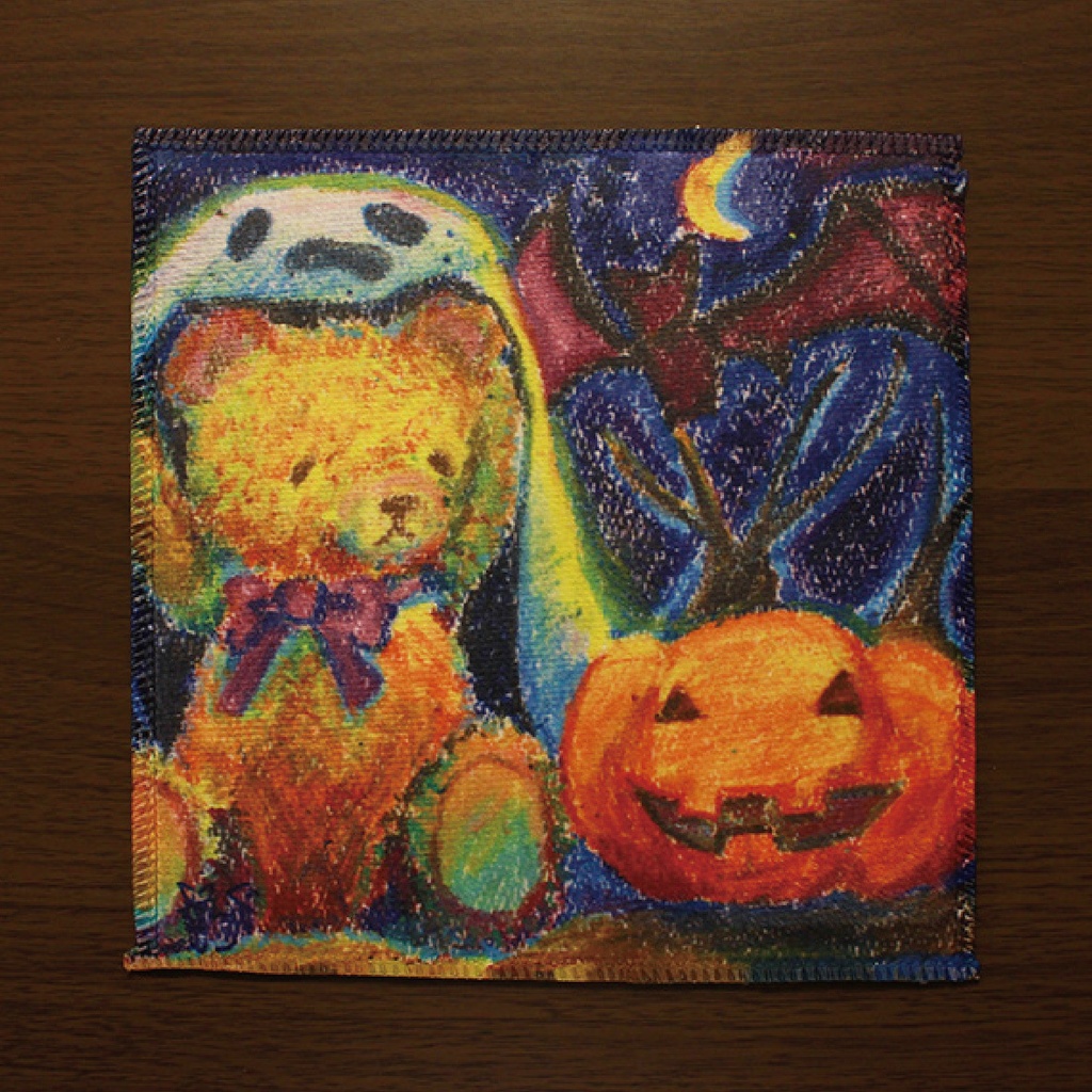 【タオル】ハロウィンなくま