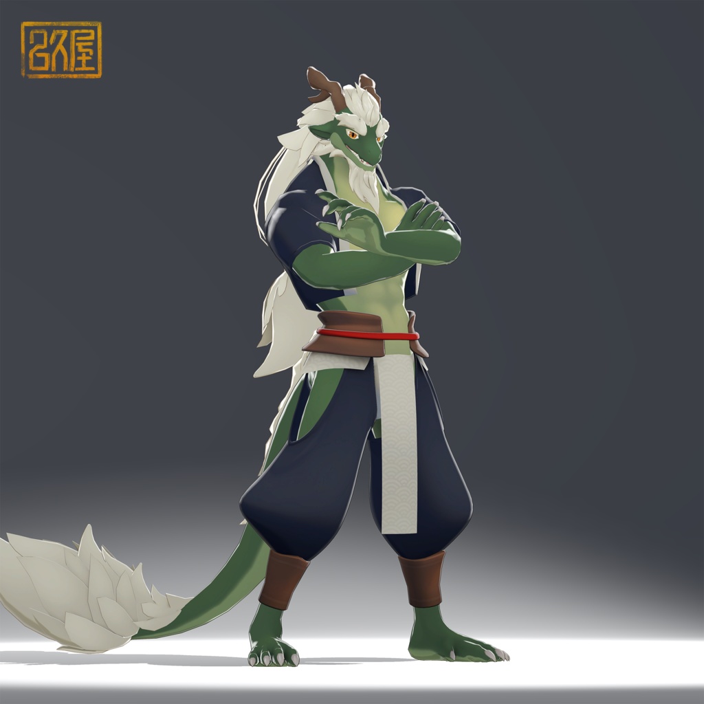 オリジナル3Dモデル【善蔵】