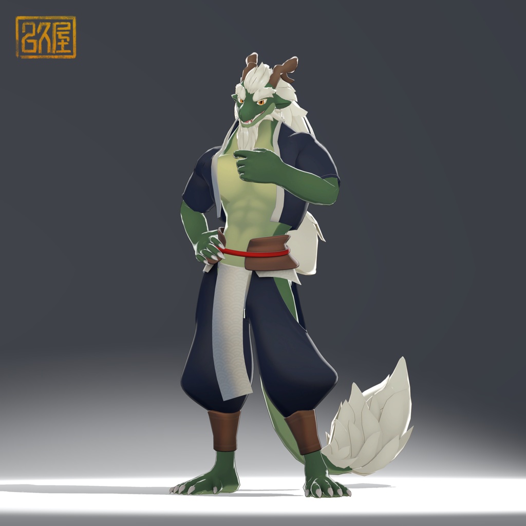 オリジナル3Dモデル【善蔵】