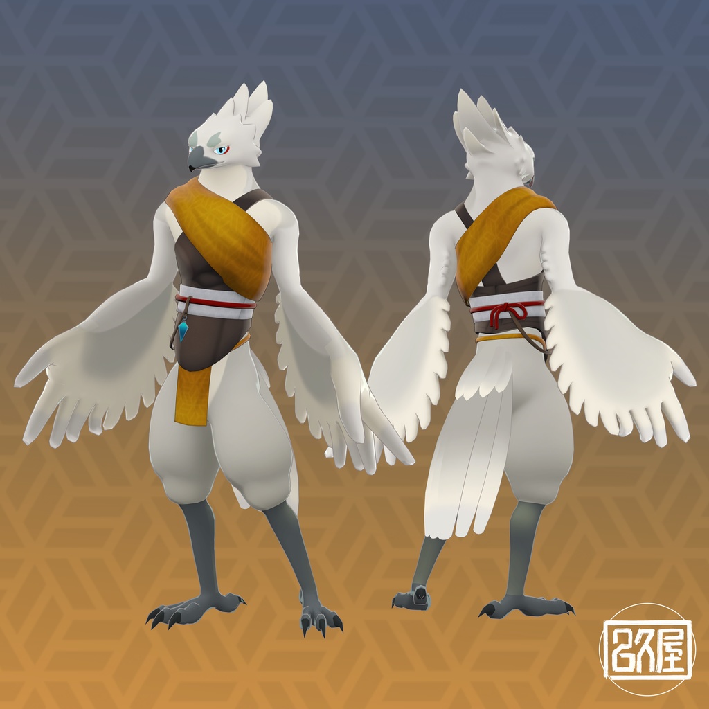 オリジナル3Dモデル【プテリクシス】