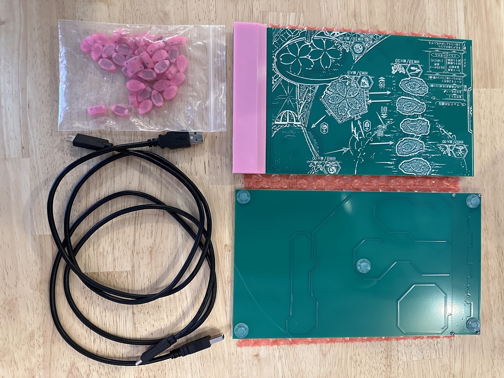 光る!桜花結晶セット!