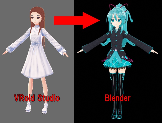 【MMDモデル】初音ミク if Ver.【無料】