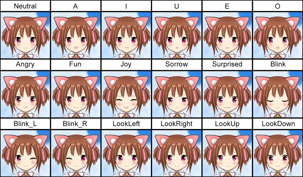 【VRMモデル配布】ドナ&ドニー【無料】