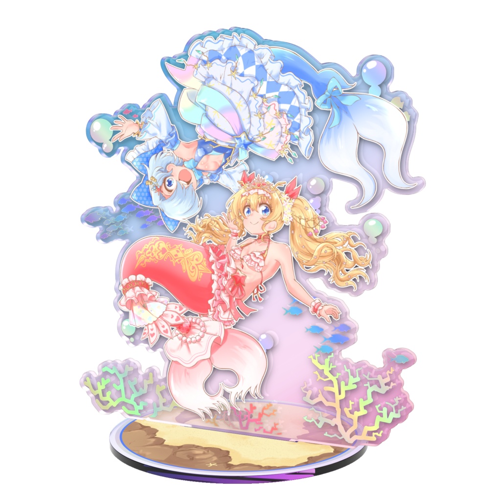 七色海とマーメイドオーロラアクスタ