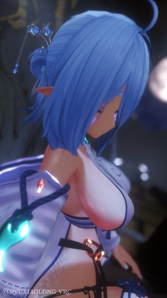 【FREE/無料】-GlacierBloom- ornate hairpin&earrings