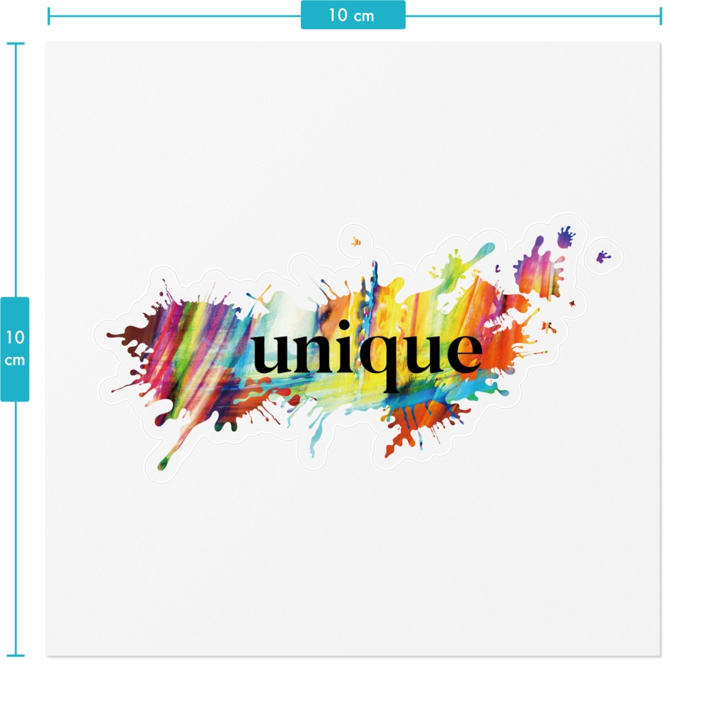 uniqueすてっかー