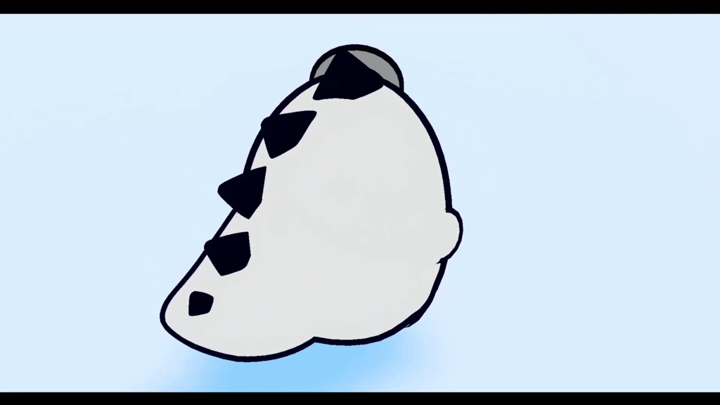 オリジナル3Dモデル「探求怪獣 モディラくん 」#modila3D