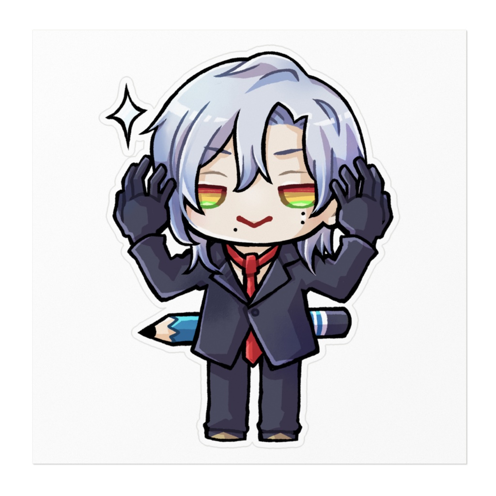 スーツの魔人 ステッカー