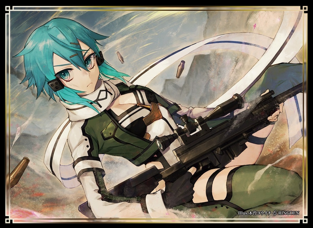 SAO GGO シノン ソードアート・オンライン スリーブ セット - スリーブ