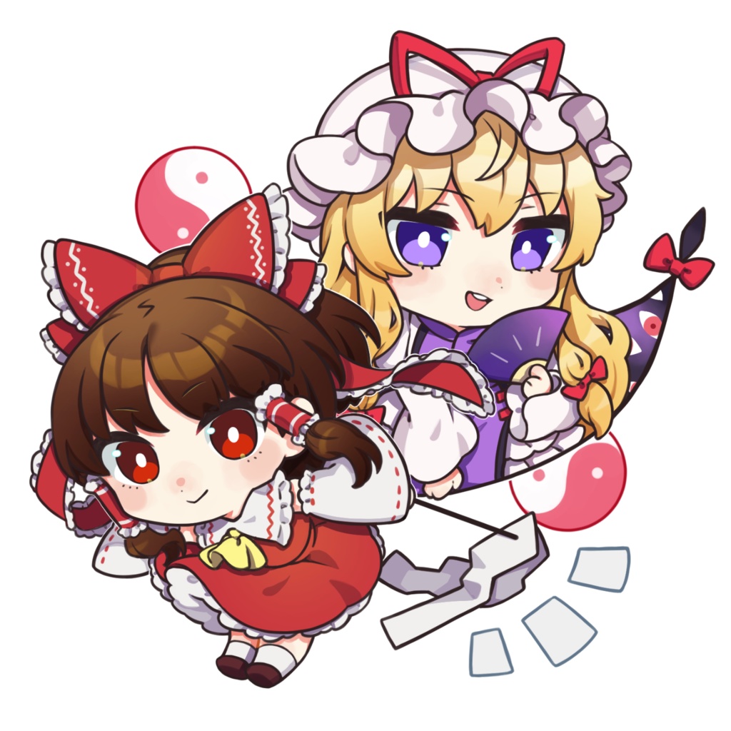 シリーズ Vol.3 『永夜抄』|アクリルキーホルダー|東方Project