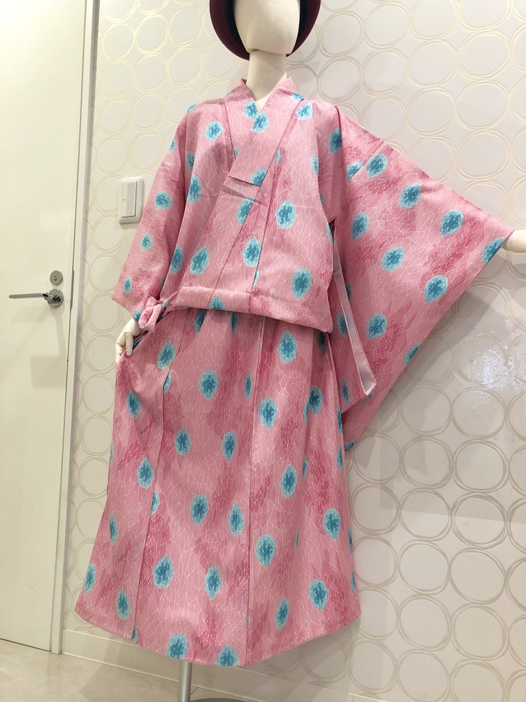 №1 着物リメイク ダイヤモンド柄