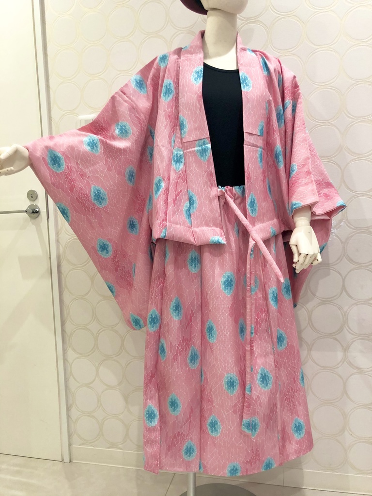 №1 着物リメイク ダイヤモンド柄