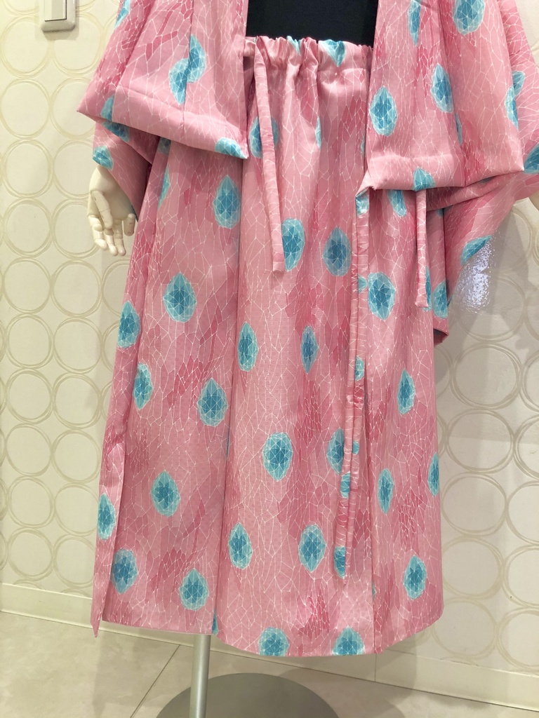 №1 着物リメイク ダイヤモンド柄