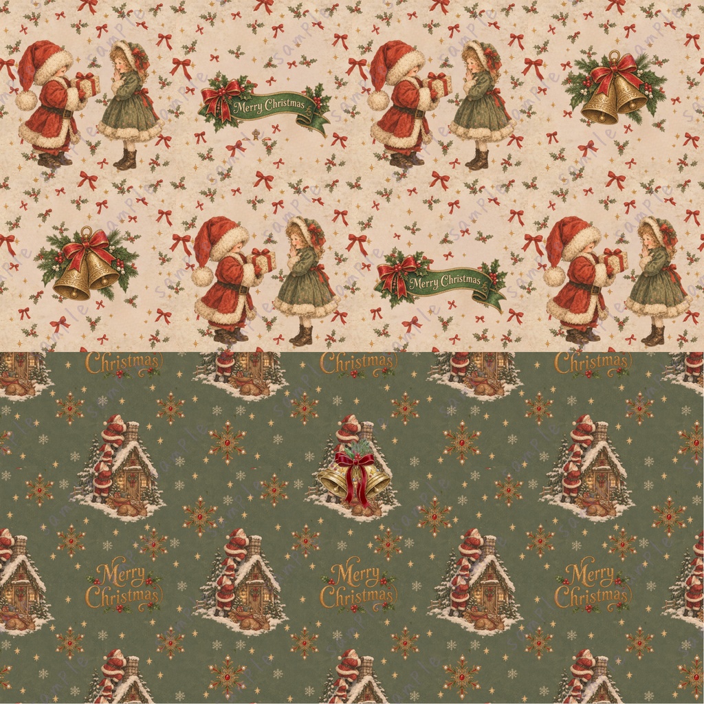 ðãã¯ãªã¹ãã¹ã»Xmasãã¬ããã»ãã¹ã¿ã«ãžã㯠ããžã¿ã«ããŒã㌠10æã»ãã(001-010)ïœã·ãŒã ã¬ã¹ãã¿ãŒã³ïœåçšå©çšOK ïœ12Ã12ã€ã³ã PNG ïœãµã³ã¿ ããã«ã€ ããã¿å²ã人圢 ã¹ããŒãã³ ããªãŒ ãªãŒãã¡ã³ã ãã« ïœChristmas Digital Paperð