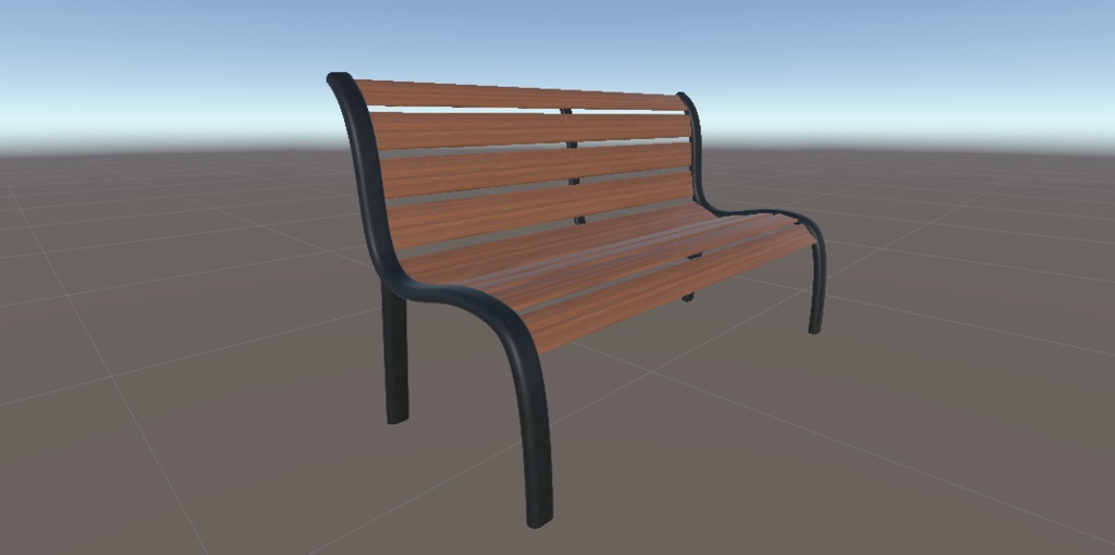 【Free DL】park bench_1