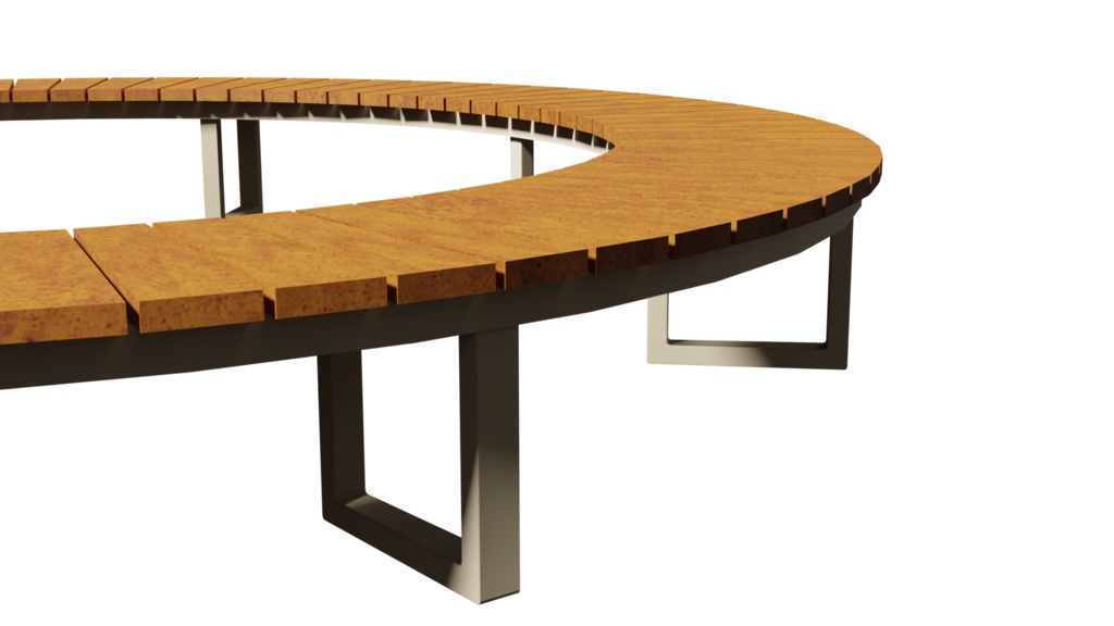 【Free DL】circle bench_2