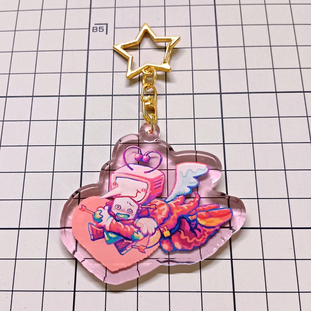 【再販予定】キューピットテナ&緑ピピンズアクキー