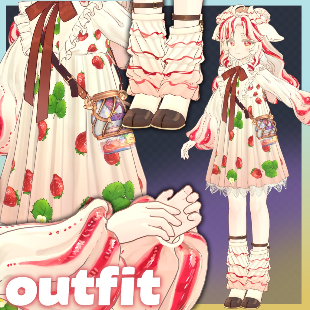 【サバラム Savarum 専用】苺ジャムテクスチャ/strawberry jam texture