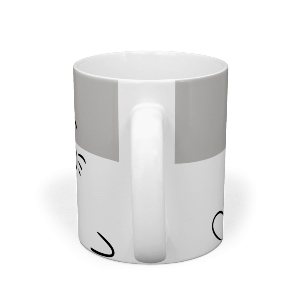 ちらちゃんマグカップ(取っ手R)