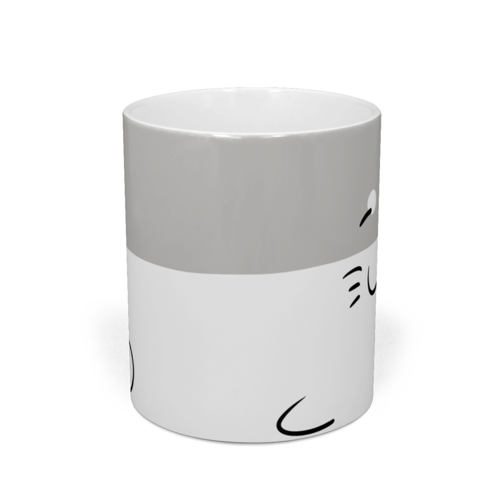 ちらちゃんマグカップ(取っ手R)