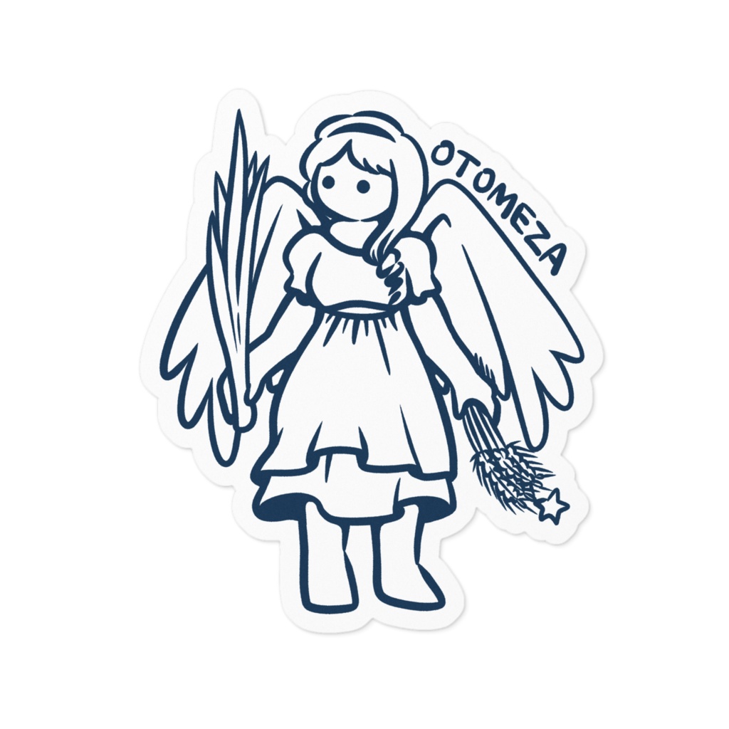 ステッカー　OTOMEZA